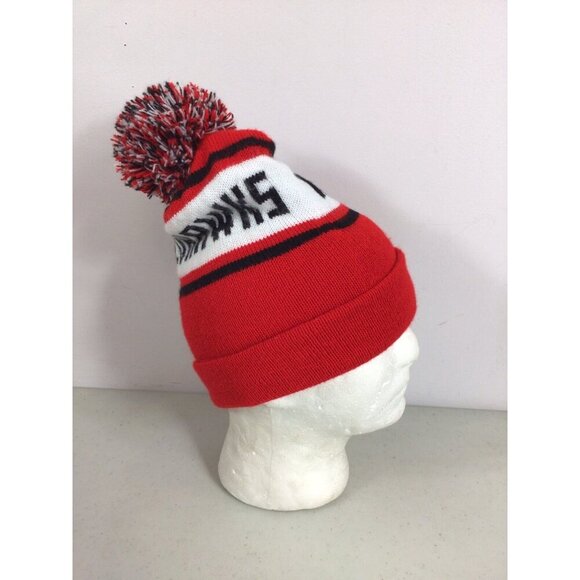 Miami University Red Hawks Beanie Hat Mens One Size - Picture 3 of 4
